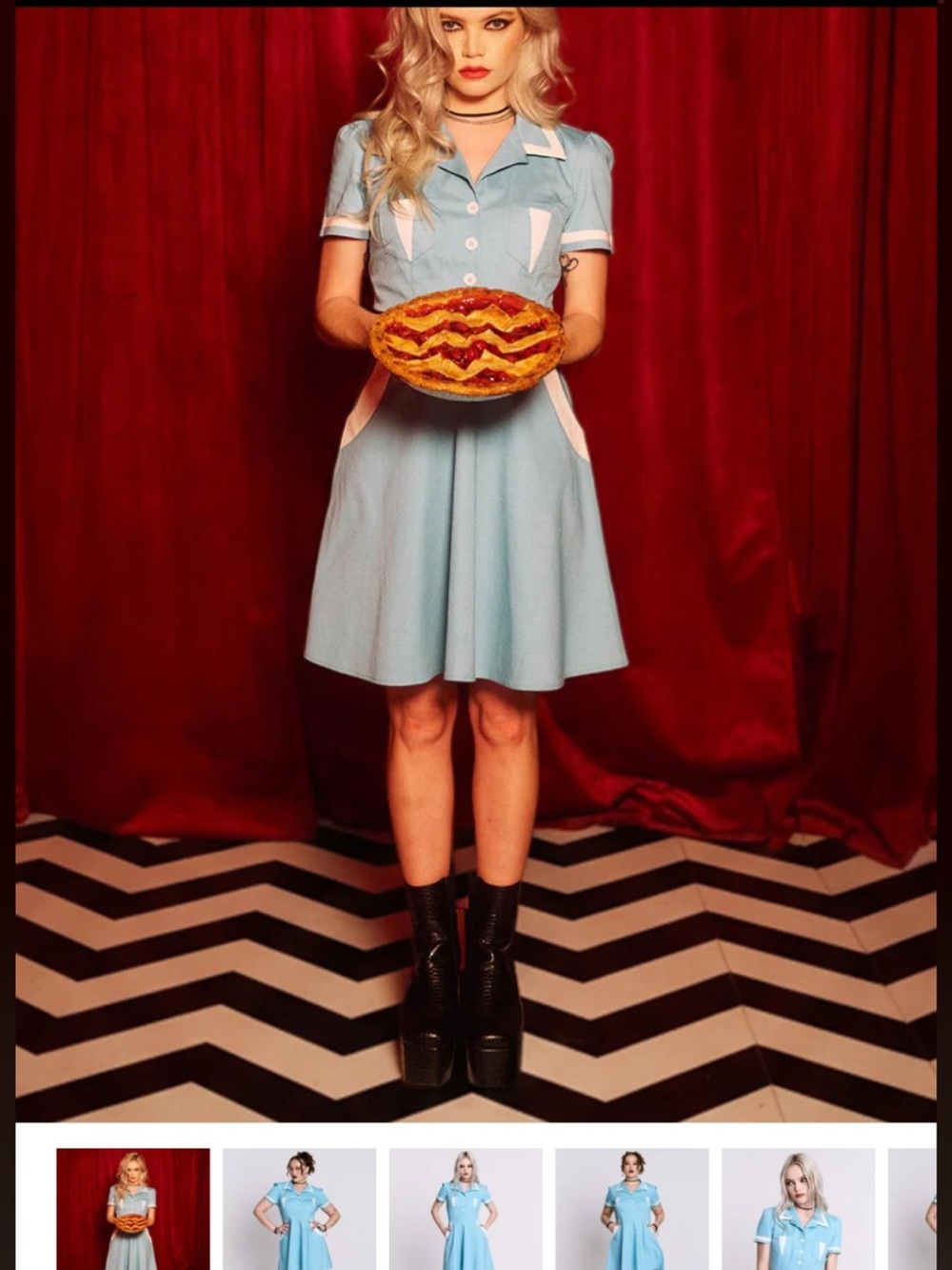 Twin Peaks Dinner Costume